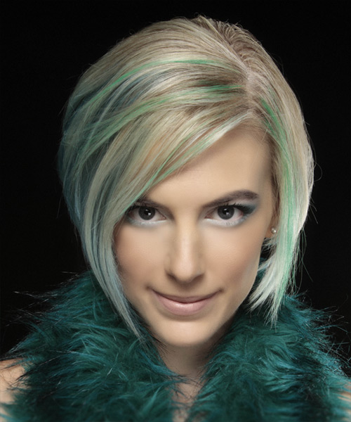 Vibrant Summer Bob Haircut
