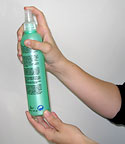 Gel spray
